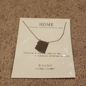Home state necklace